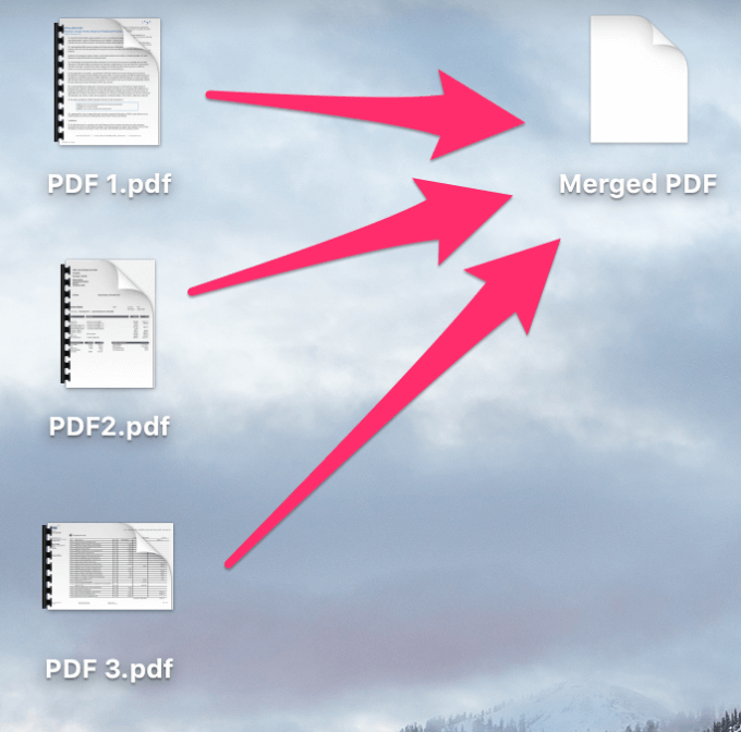 Merge PDFs in 2 Clicks [Mac Automator]