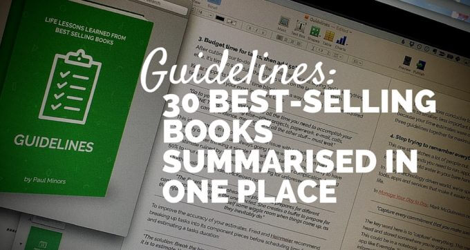 guidelines 30-best-selling books summarised in one place