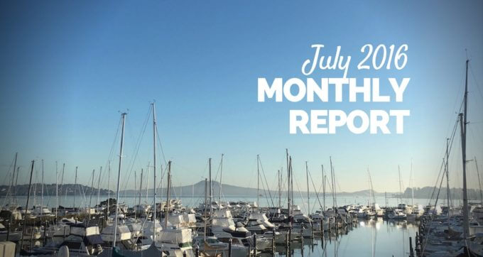 july 2016 monthly report