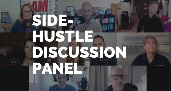 side-hustle discussion panel