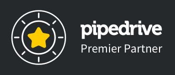Pipedrive Premier Partner (on black)